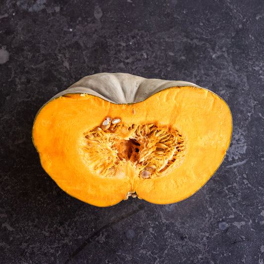 Pumpkin Grey Quarter Cut
