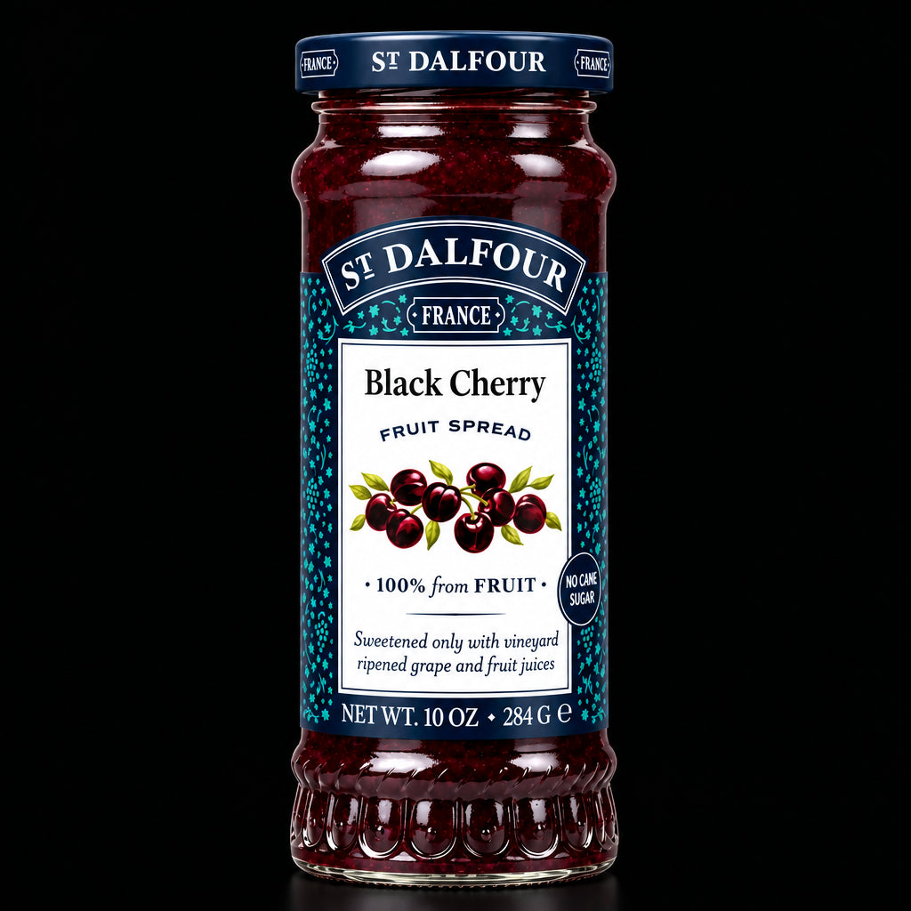 St Dalfour Black Cherry Fruit Spread 284g