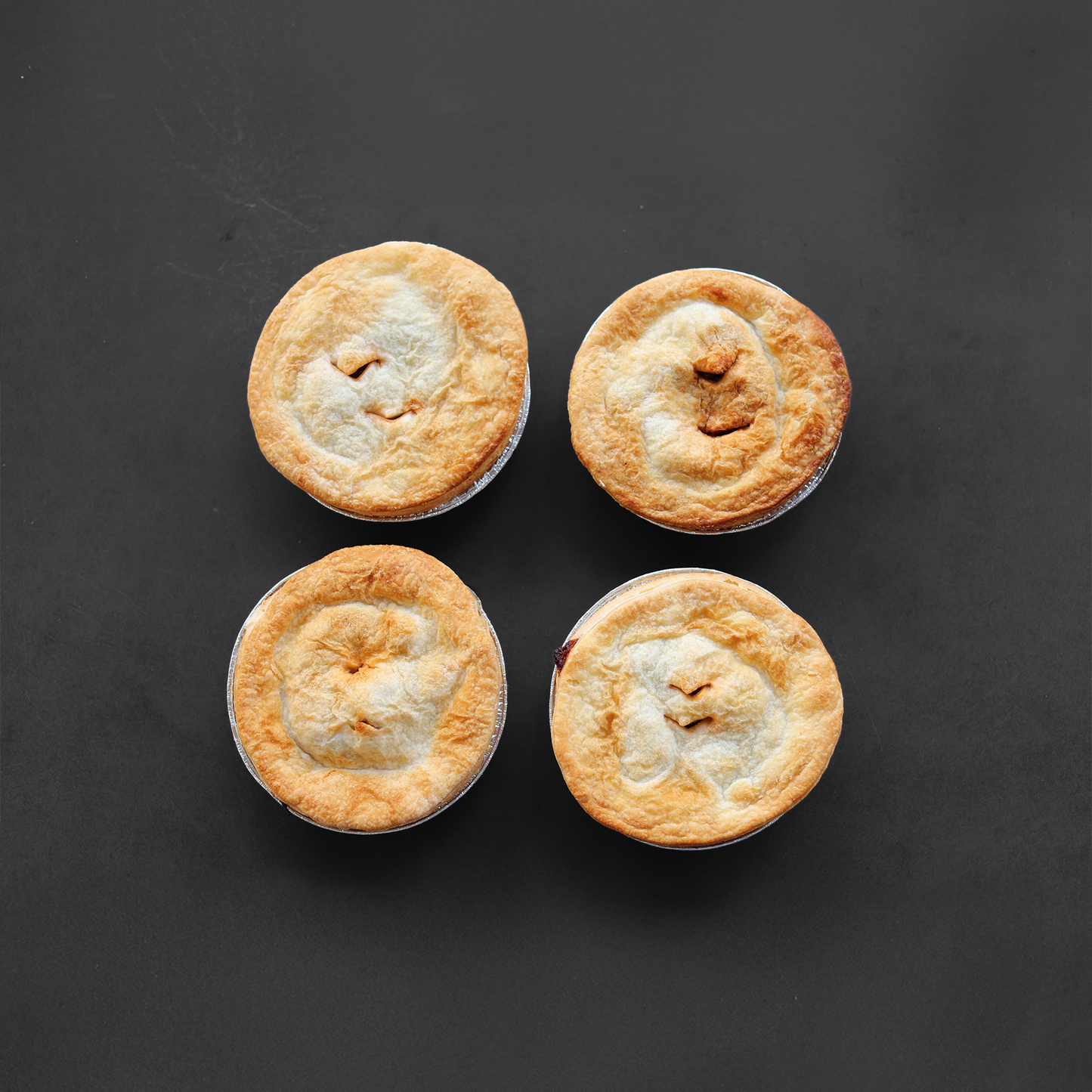 Pop's Chunky Beef Pie - Single Size (4 x 220g)