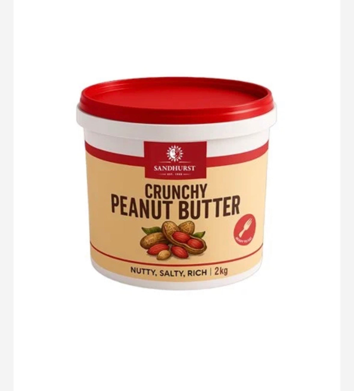 Peanut Butter Crunchy 2kg