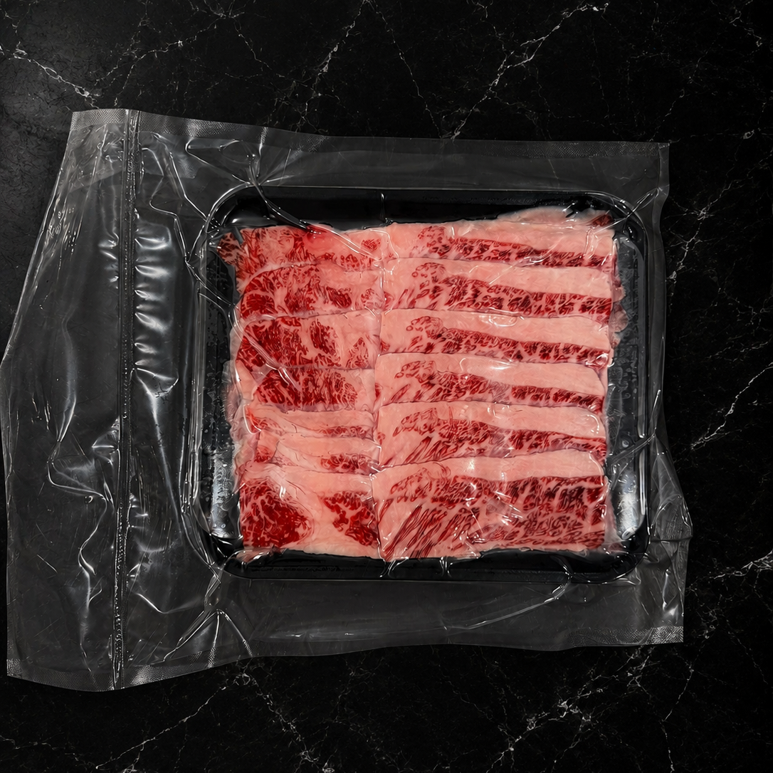 Wagyu karubi plate - stone axe mb9+ - 250g