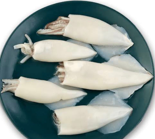 SPECIAL Baby Squid whole cleaned lolligo (400g frozen repacked)