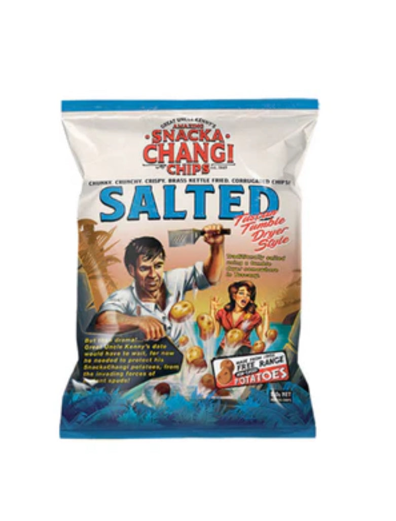 Great Uncle Kennys - Snacka Changi Chips Salted 150g