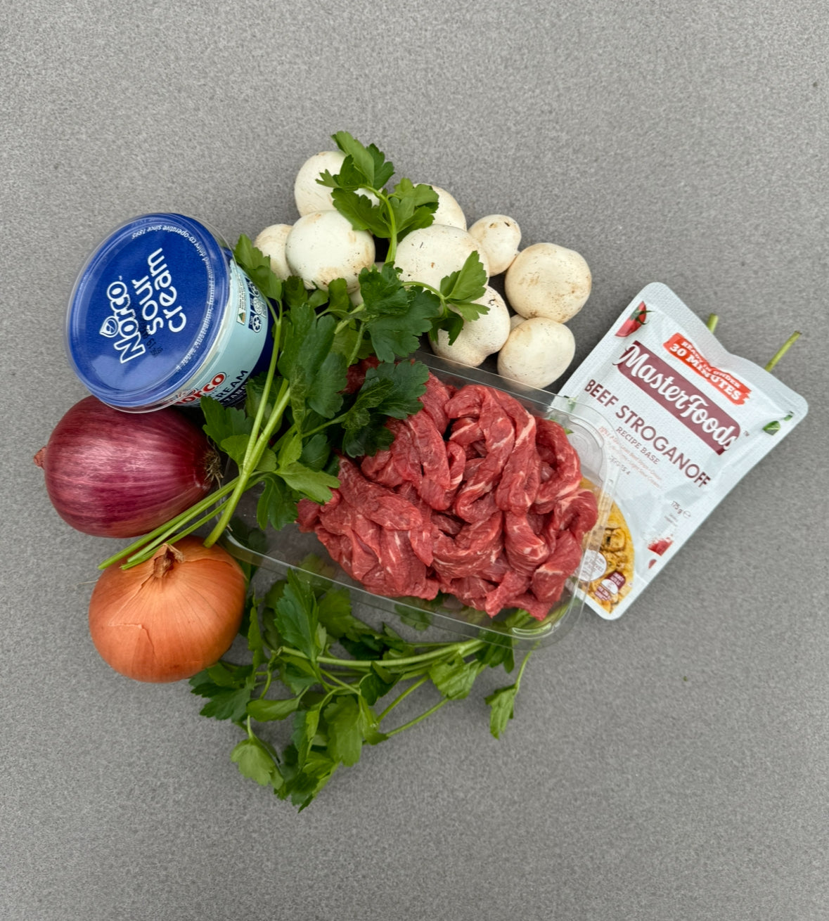 Quick and Easy Beef Stroganoff Meal Kit