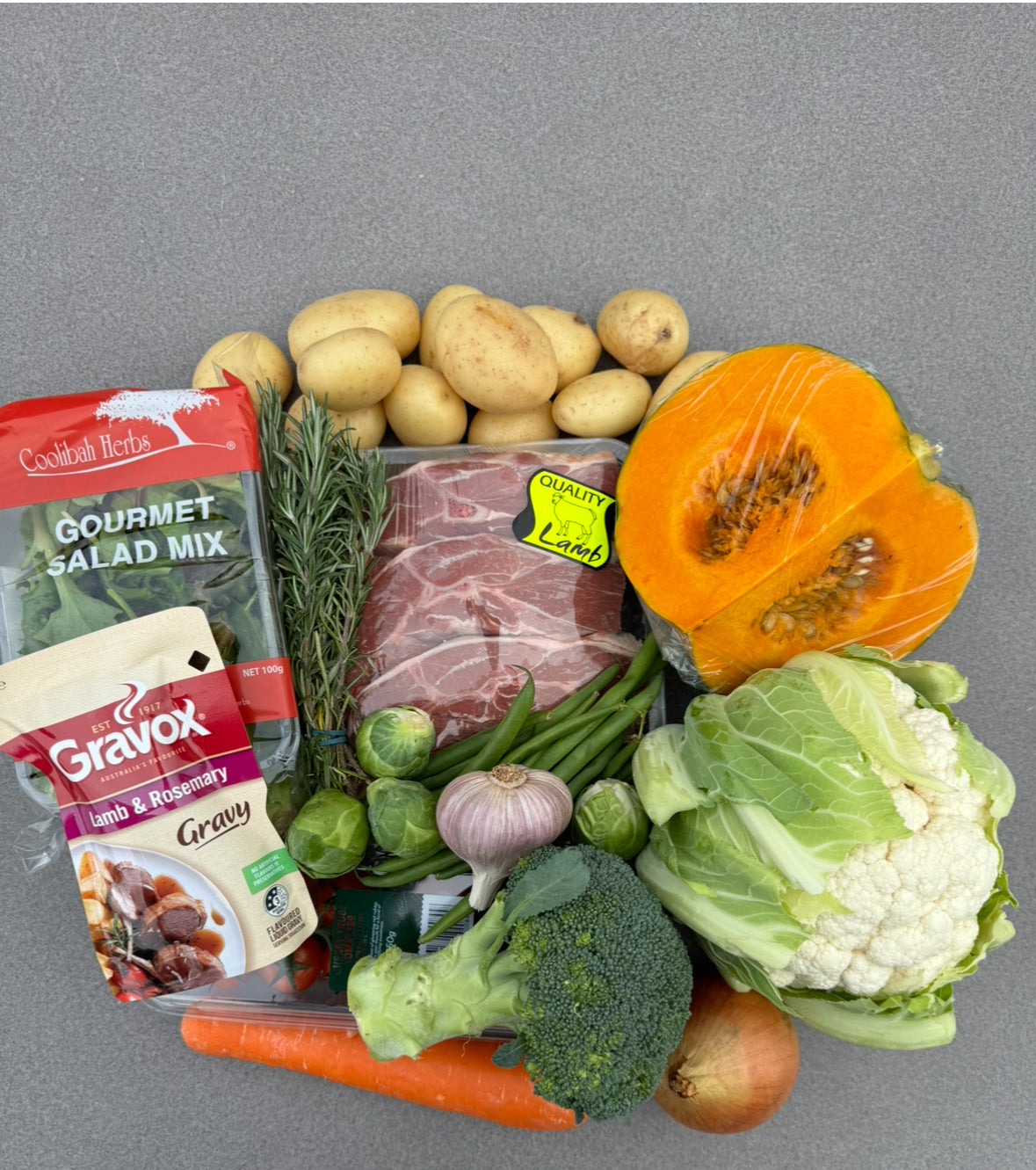 Lamb Forequarter Chops Family Dinner Roast Box