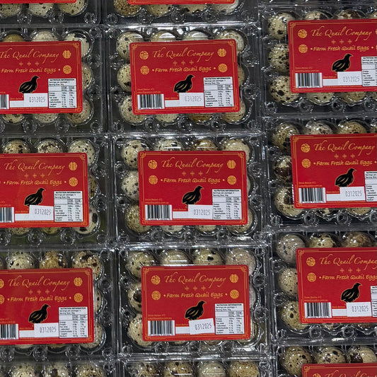 Fresh Quail Eggs 130g (12Eggs)