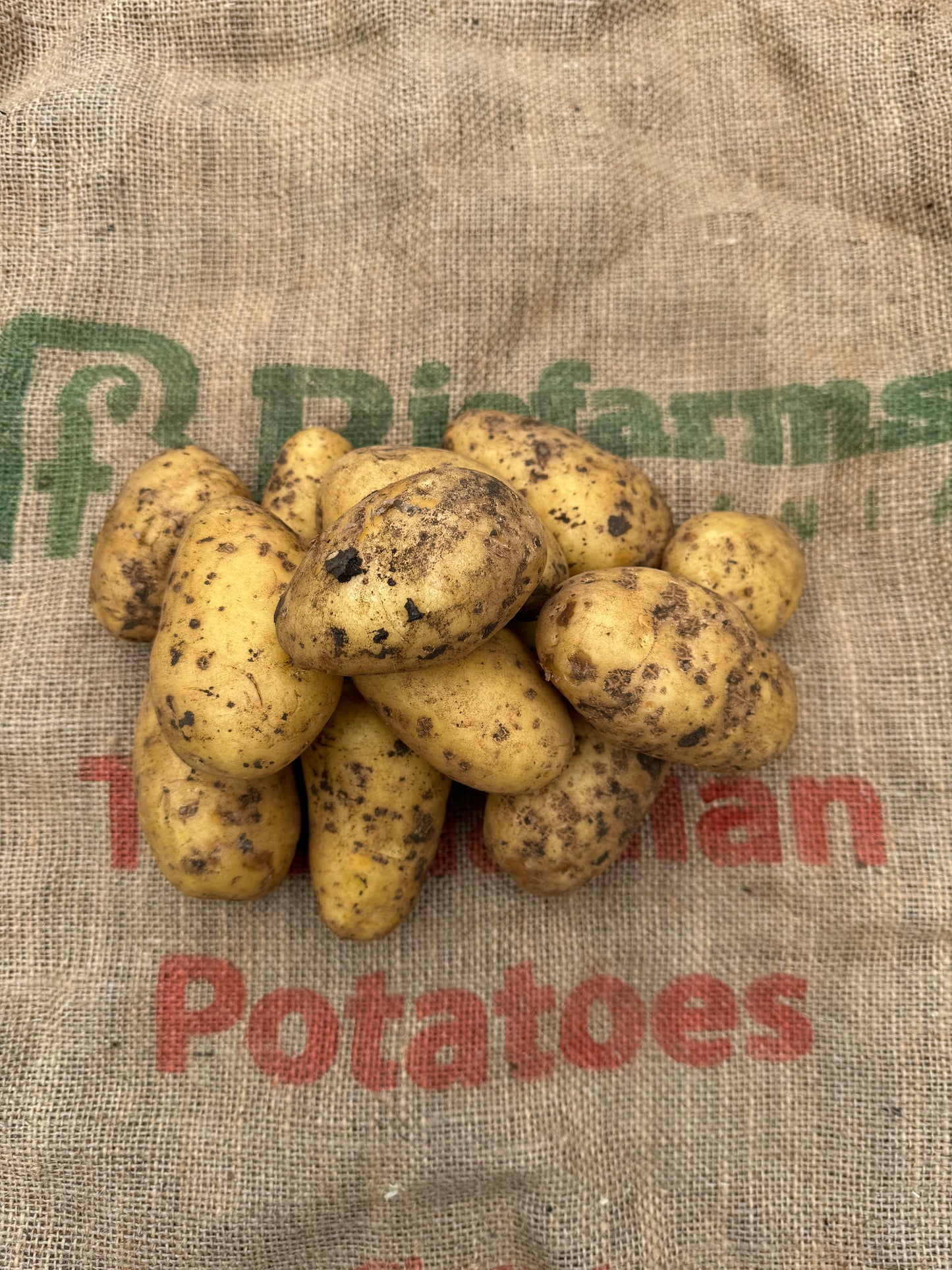 Organic Tasmanian Dutch Potatoes 1kg