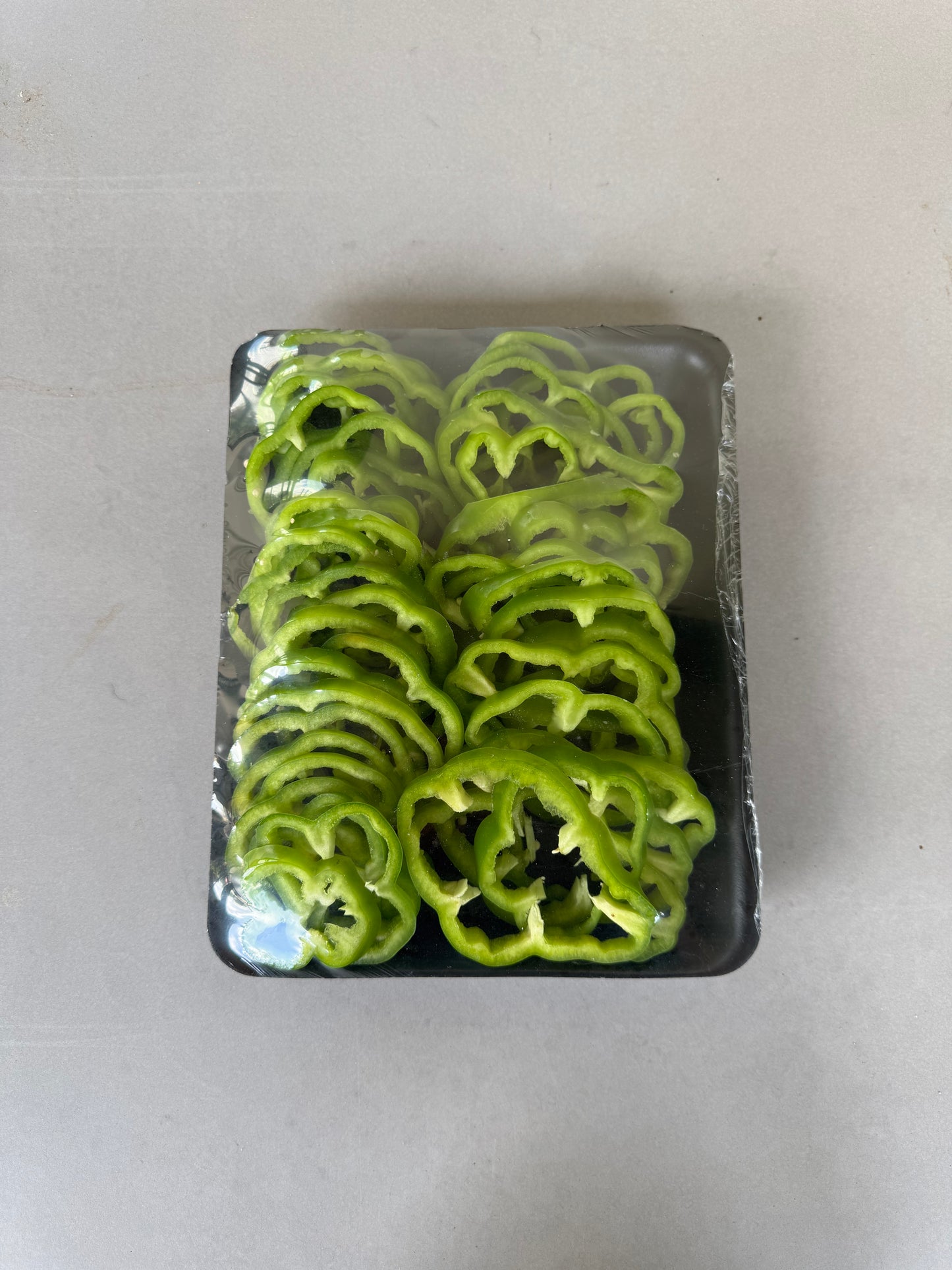 Prepped and Packed - Green Capsicum Sliced - 500g