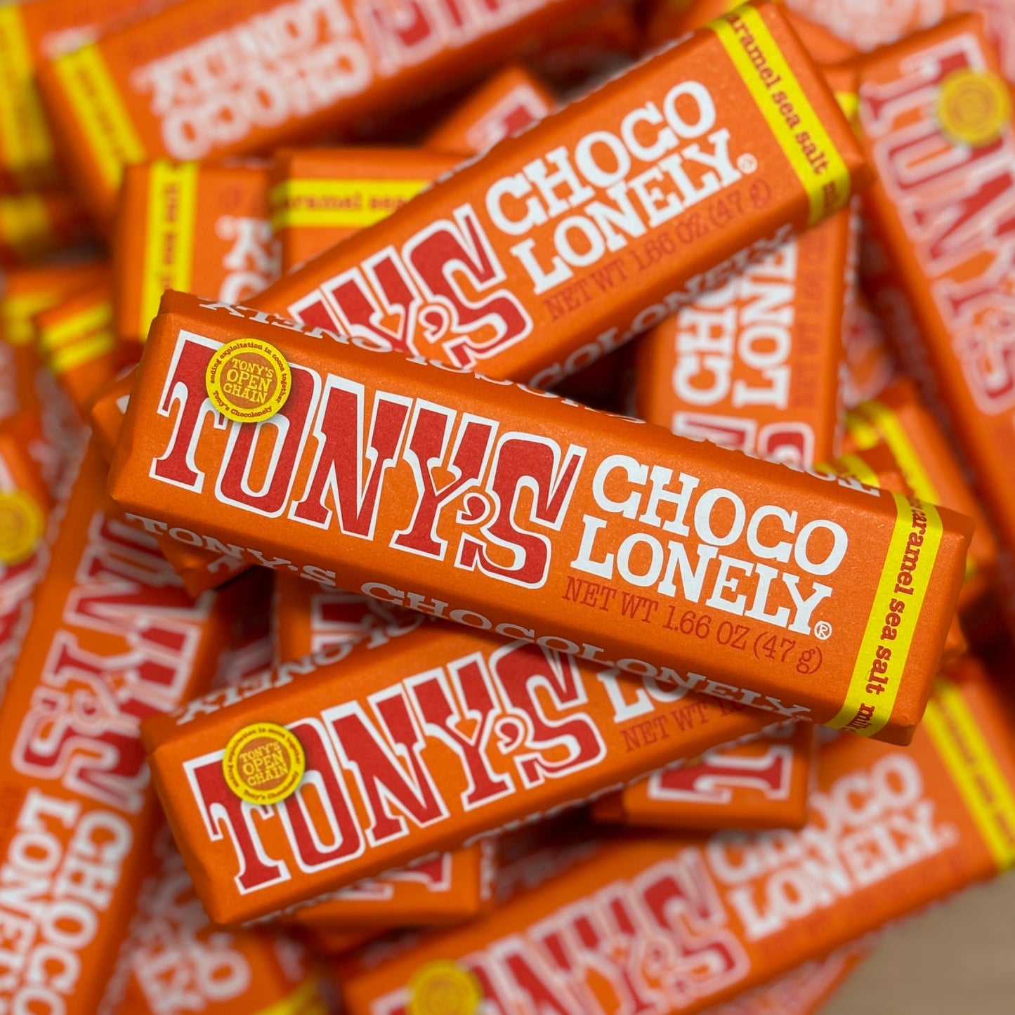 Tony's Chocolonely Milk Chocolate Caramel Sea Salt 47g