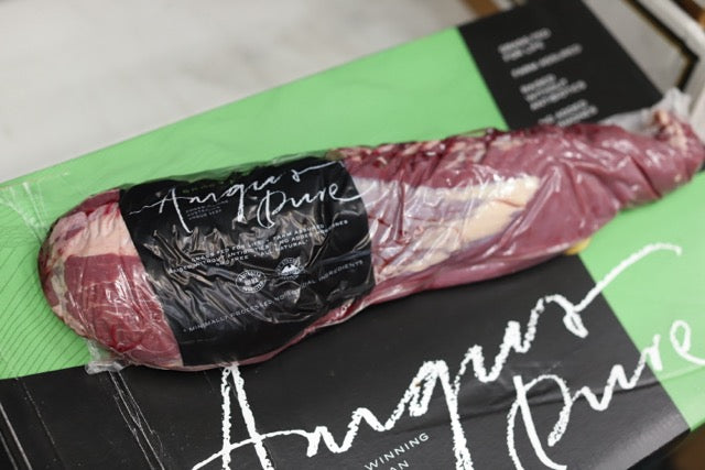 Beef Tenderloin (Eye Fillet Whole) Grass Fed Angus MB1+ - Angus Pure - $69.90/kg