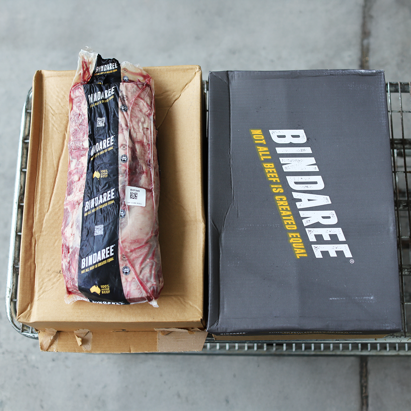 Beef Cube Roll (Scotch Fillet Whole) Grain Fed - Bindaree - $39.90/kg