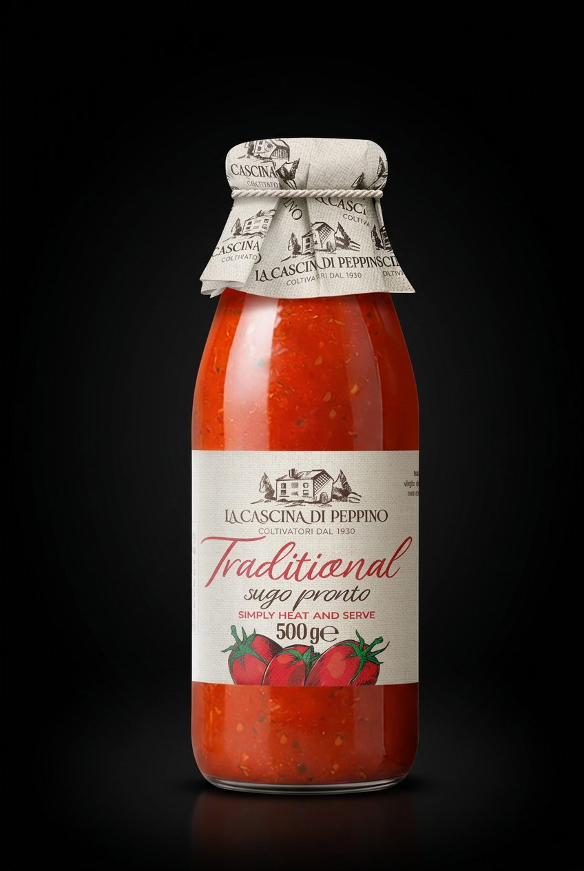 La Cascina Di Peppino Sauce Traditional 500g