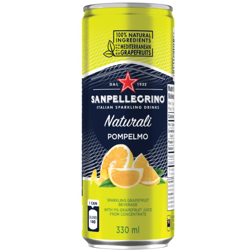 SPECIAL San Pellegrino Flavoured Sparkling Water Pompelmo 330ml 4x Pack