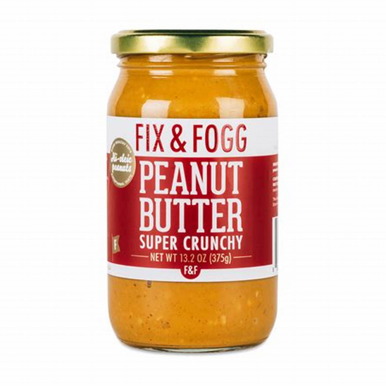 Fix & Fogg Super Crunchy Peanut Butter 375g