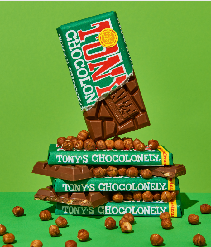 Tony's Chocolonely Milk Chocolate Hazelnut 180g