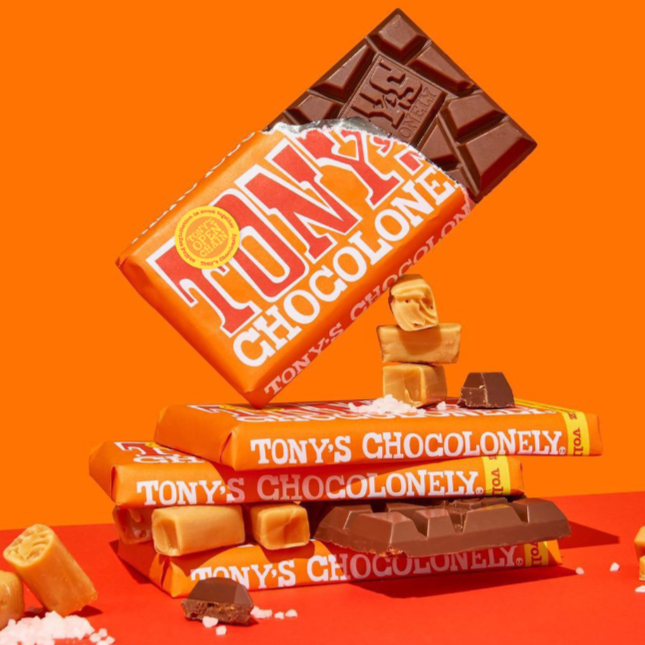 Tony's Chocolonely Milk Chocolate Caramel Sea Salt 180g