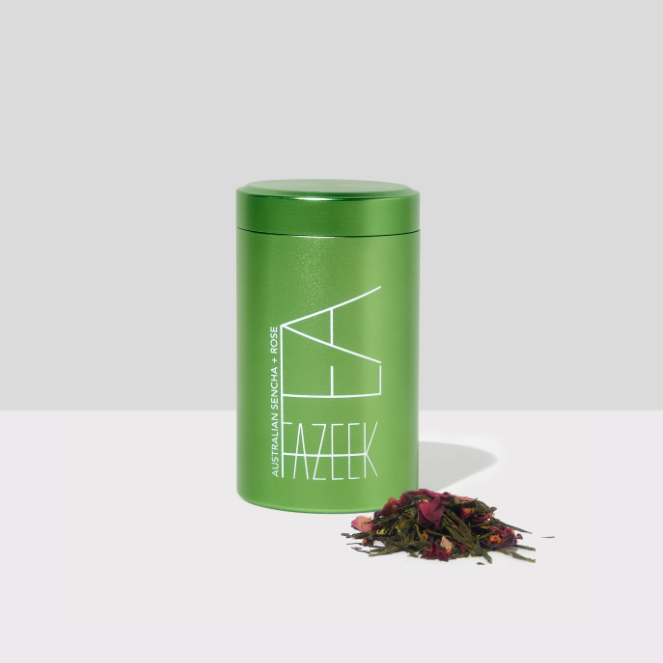 Fazeek Australian Sencha & Rose Tea 25g