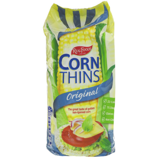SPECIAL Real Foods Corn Thins Original