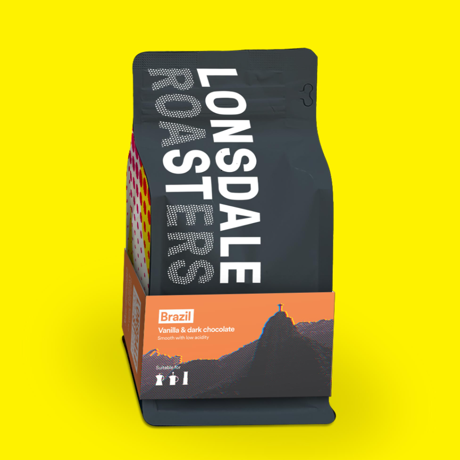 Lonsdale Roasters Brazil Coffee Beans 500g
