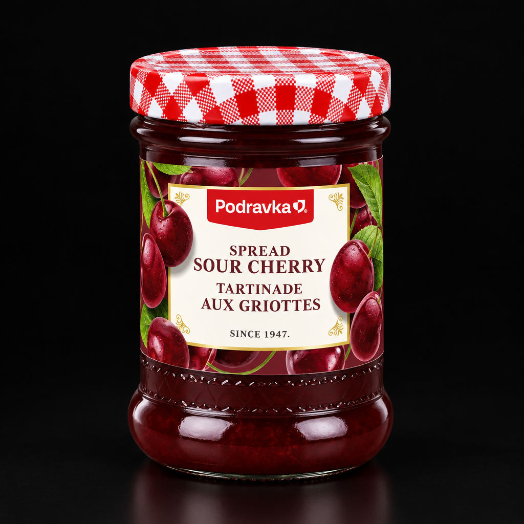 Podravka Sour Cherry Spread 320g