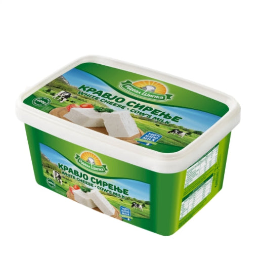 Sipka Cow's White Cheese Sliced 1kg Ready to use