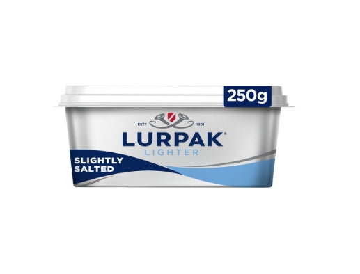 Lurpak Lighter Blend Spreadable Slightly Salted Butter 250g