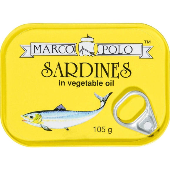 Marco Polo Sardines in Vegetable Oil 105g