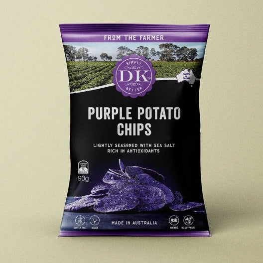 DK's Purple Potato Chips 90g