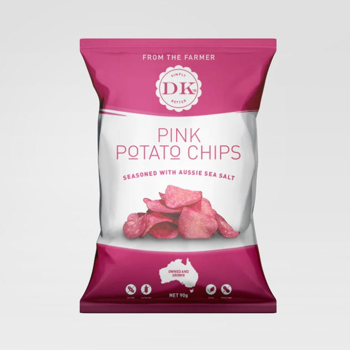 DK's Pink Potato Chips 150g