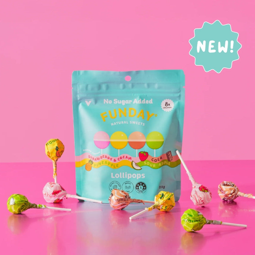 Funday Lollipops Share Bag 88g