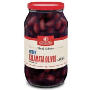 Sandhurst Pitted Greek Kalamata Olives 2kg