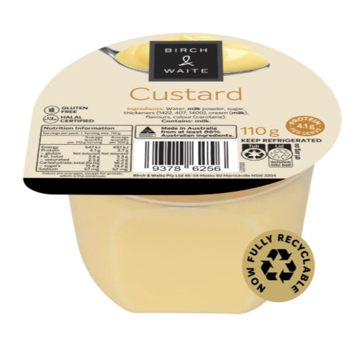 Birch & Waite Custard Dessert 110g