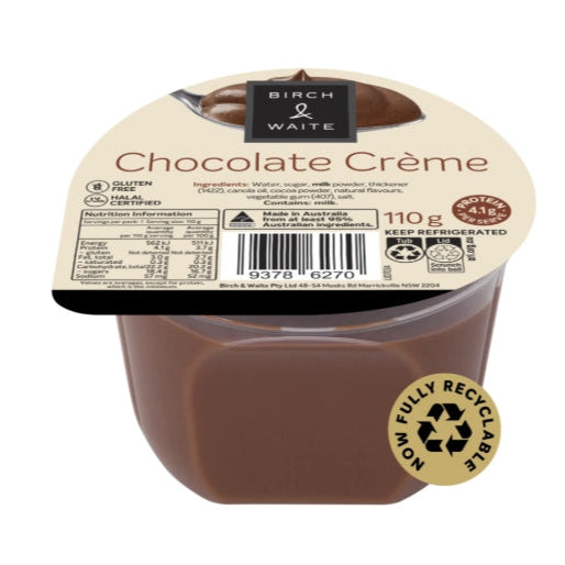 Birch & Waite Chocolate Creme Dessert 110g