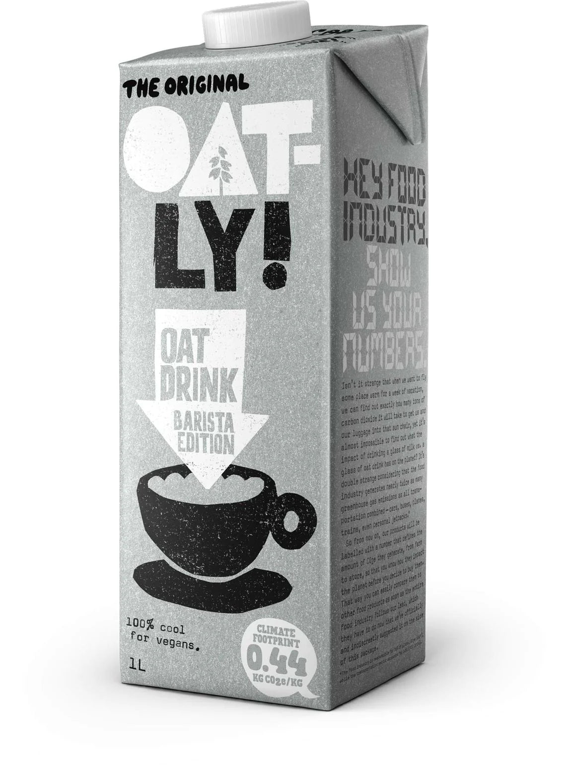 Oatly Oat Drink Barista Edition 1 Litre Carton