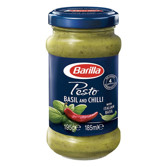 Barilla Pesto Basil & Chilli Peperoncino 195g