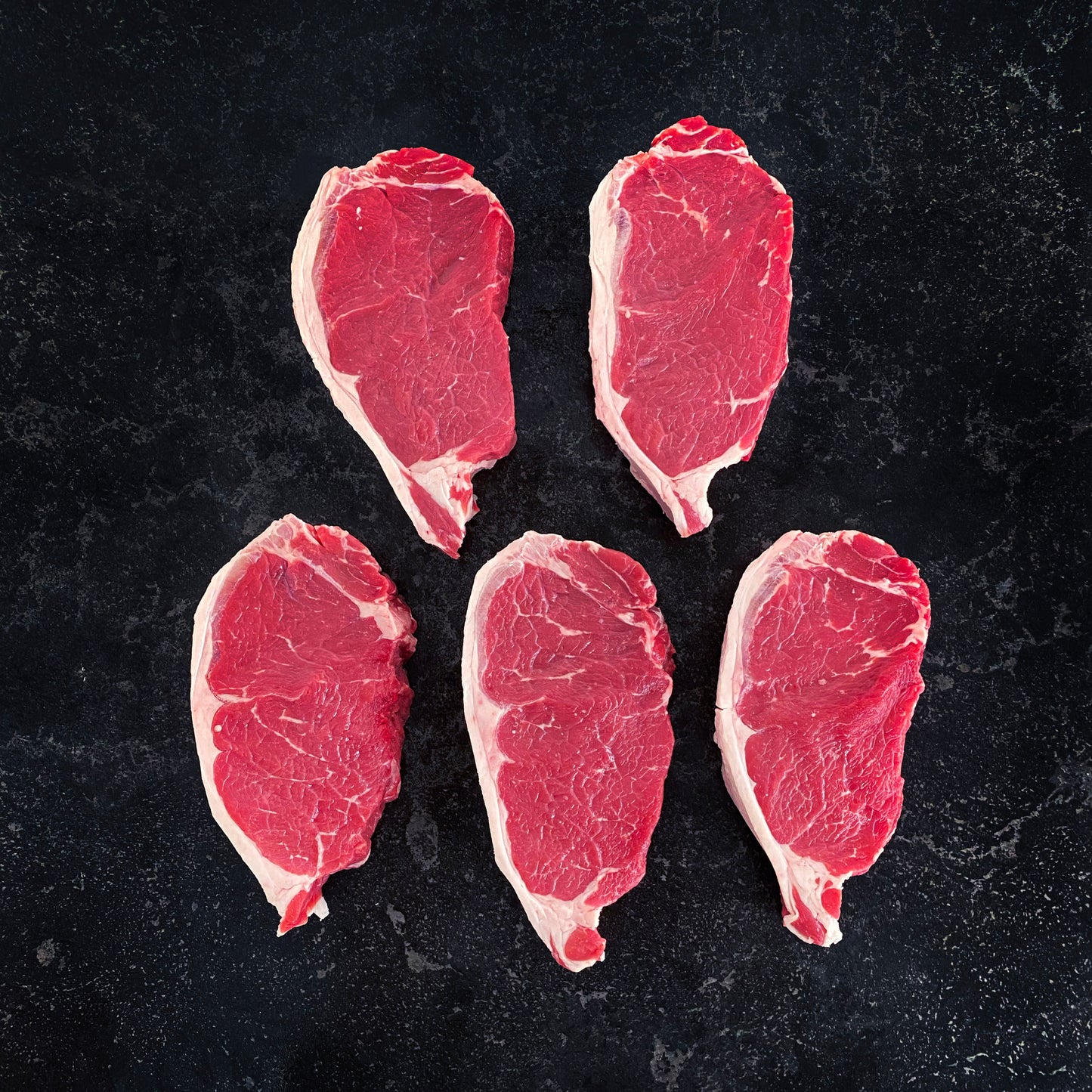 Beef Sirloin Steak Grain Fed 5/Tray (~300g each)
