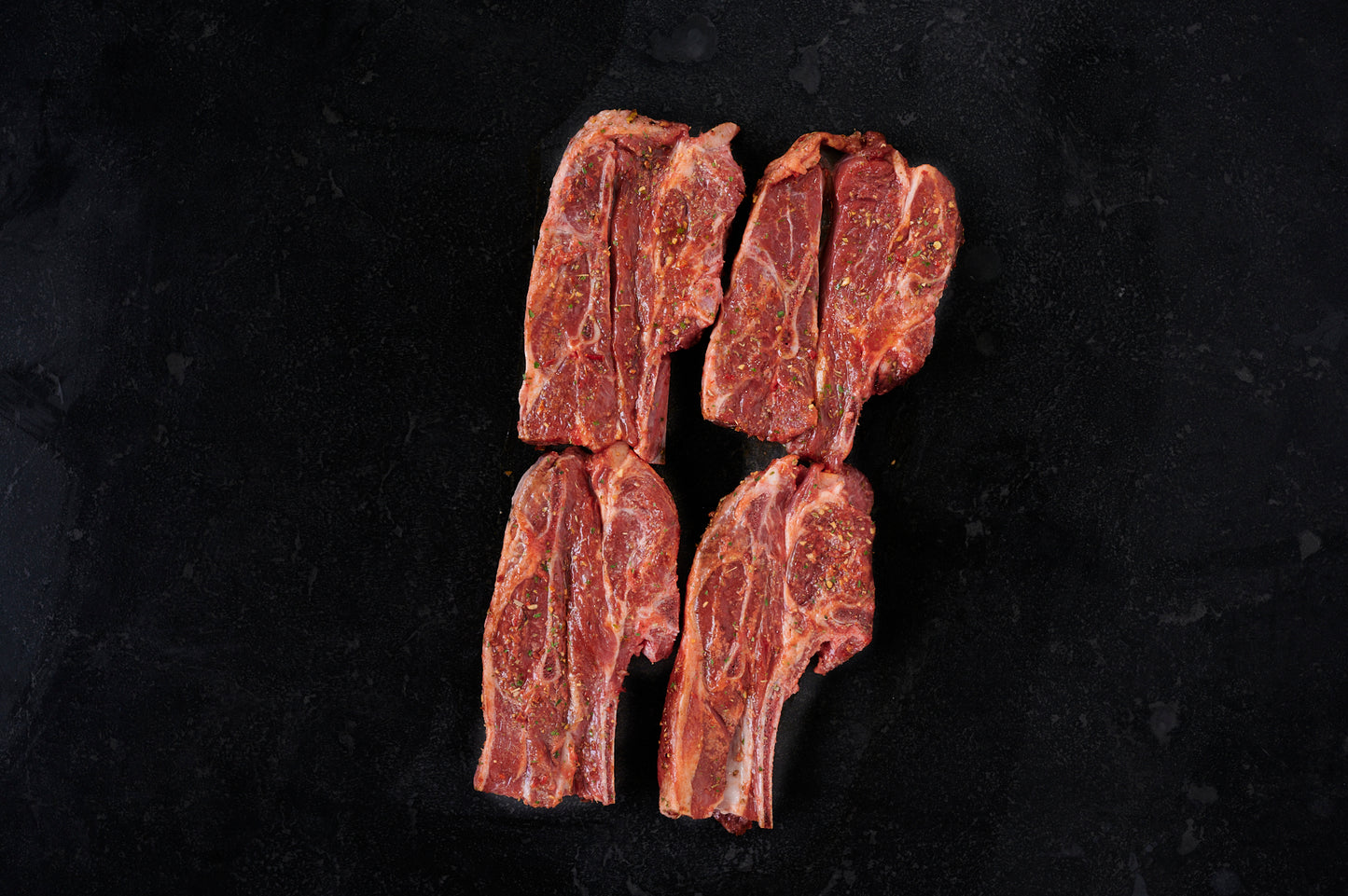 SPECIAL Lamb Forequarter Chops - Herb, Chilli, Garlic Marinade - 1kg Tray Pack