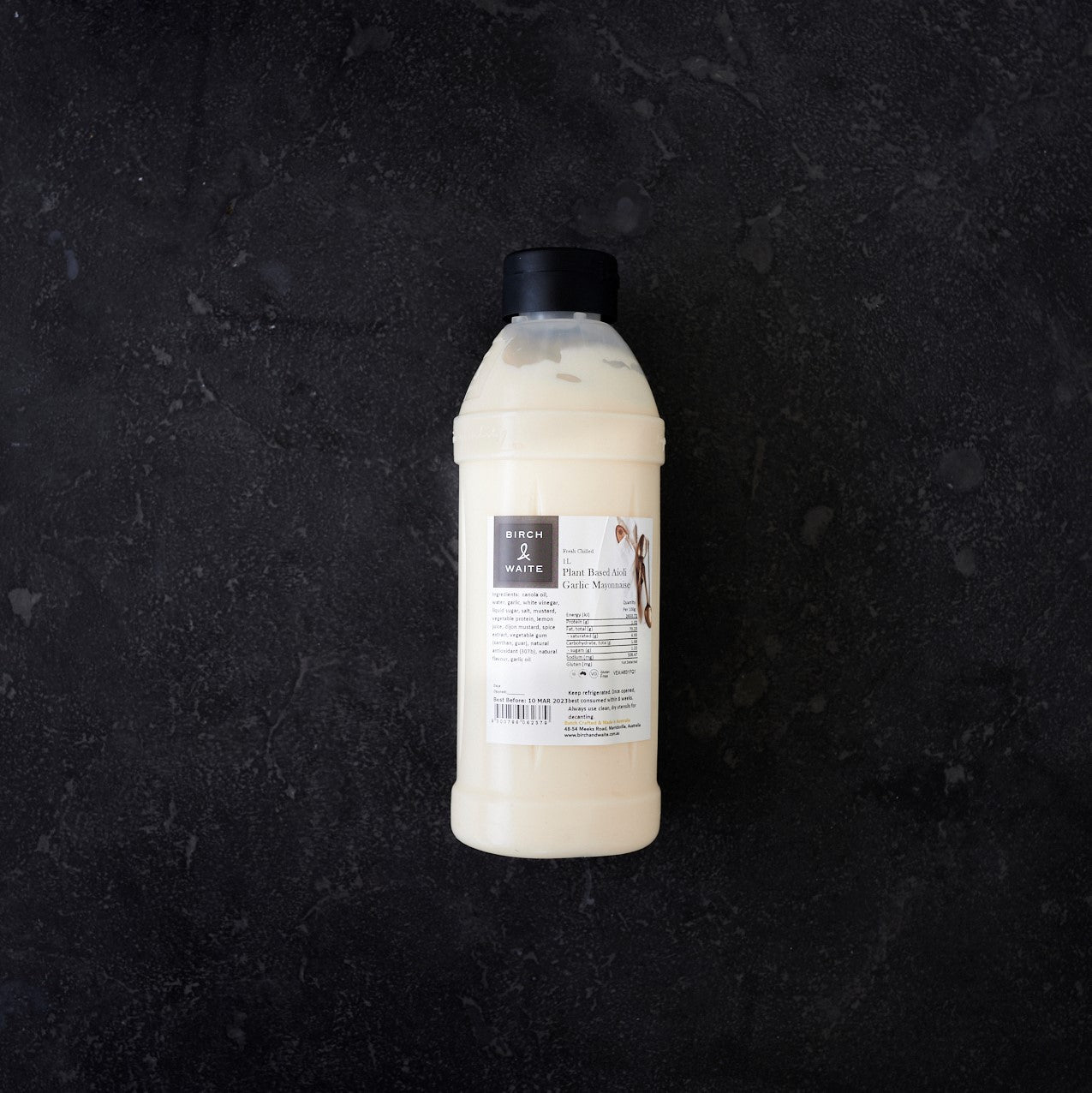 Birch & Waite Vegan Aioli Garlic Mayonnaise 1 Litre