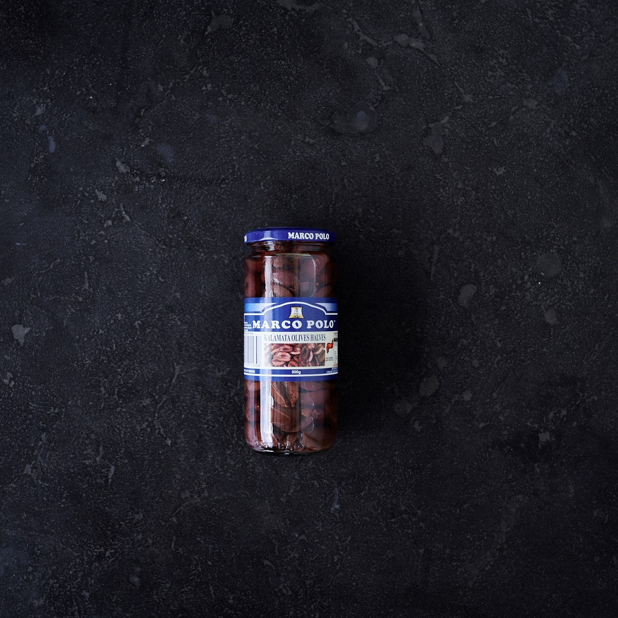 Marco Polo Kalamata Olives Halves 500g