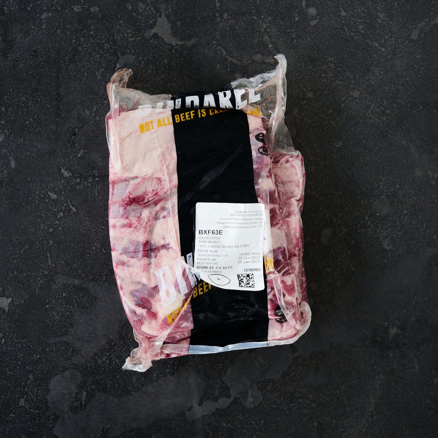 Chuck Short Ribs  - $18.99/kg