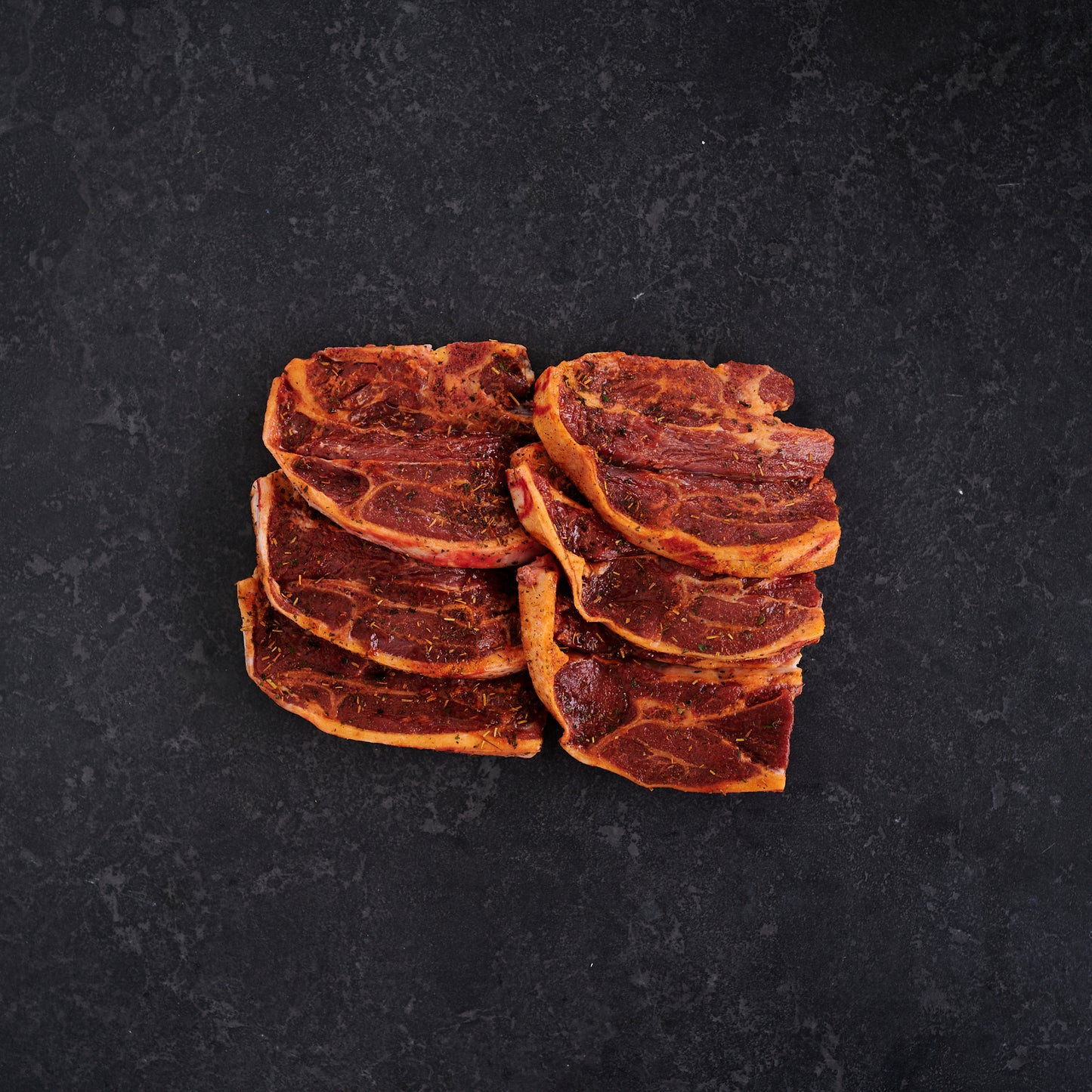 SPECIAL Lamb Forequarter Chops - Mint + Rosemary Marinade - 1kg Tray Pack