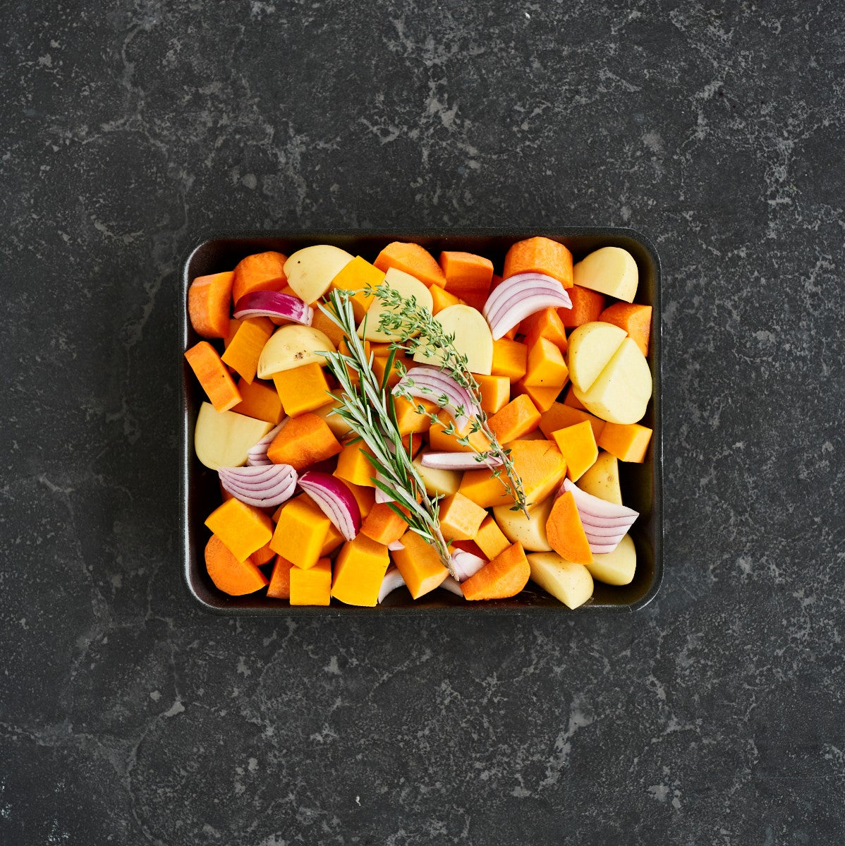 Prepped & Packed - Roast Vegetable Mix - 1kg