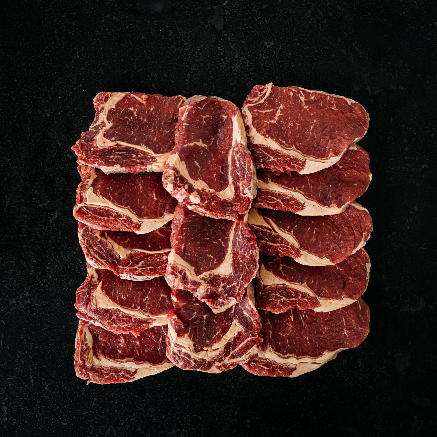 Beef BBQ Scotch Fillet Steaks 1.5kg (Thinly Sliced)