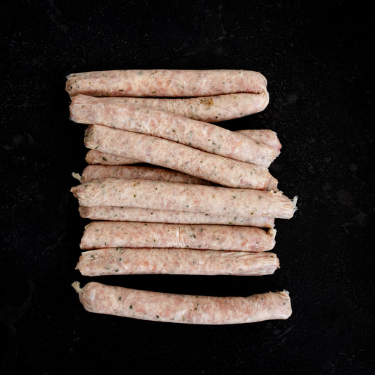 SPECIAL Chicken Sausages Thin 1kg Tray