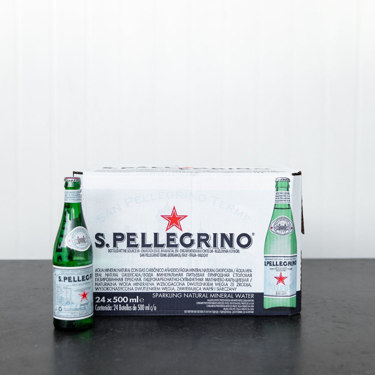 San Pellegrino Sparkling Water 500ml Bottle (Each)