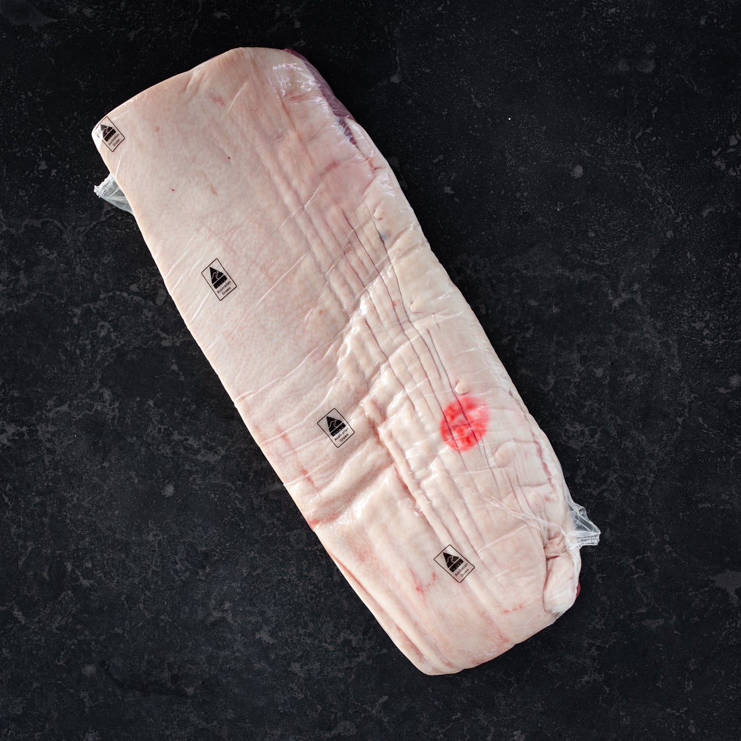 Pork Belly Rind On Boneless - $24.90/kg