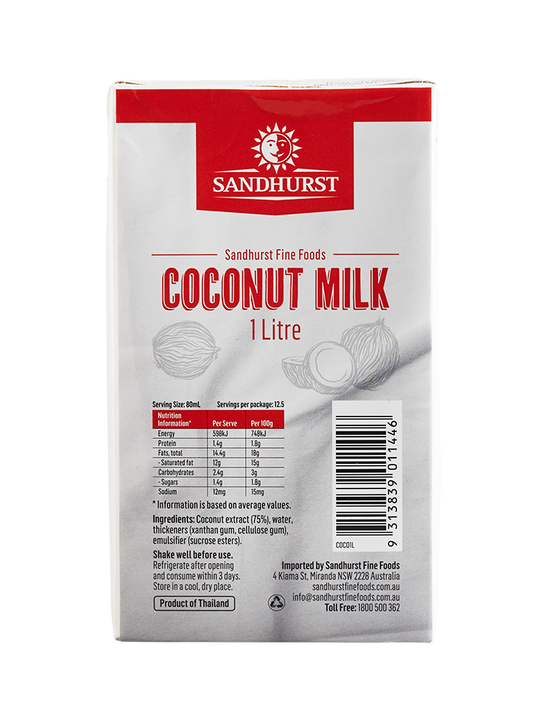 Sandhurst Coconut Milk 1 Litre