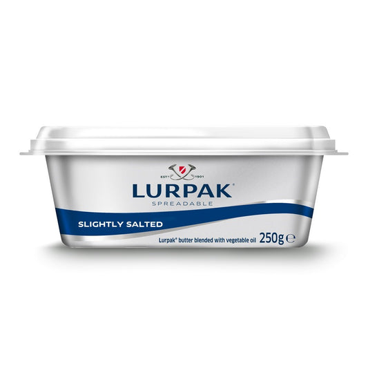 Lurpak Slightly Salted Spreadable Butter 250g