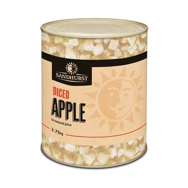 Sandhurst Diced Apple 2.75kg