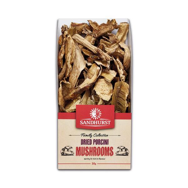Sandhurst Dried Porcini Mushrooms 50g